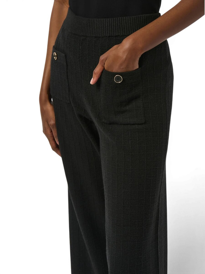 Zwarte losse broek