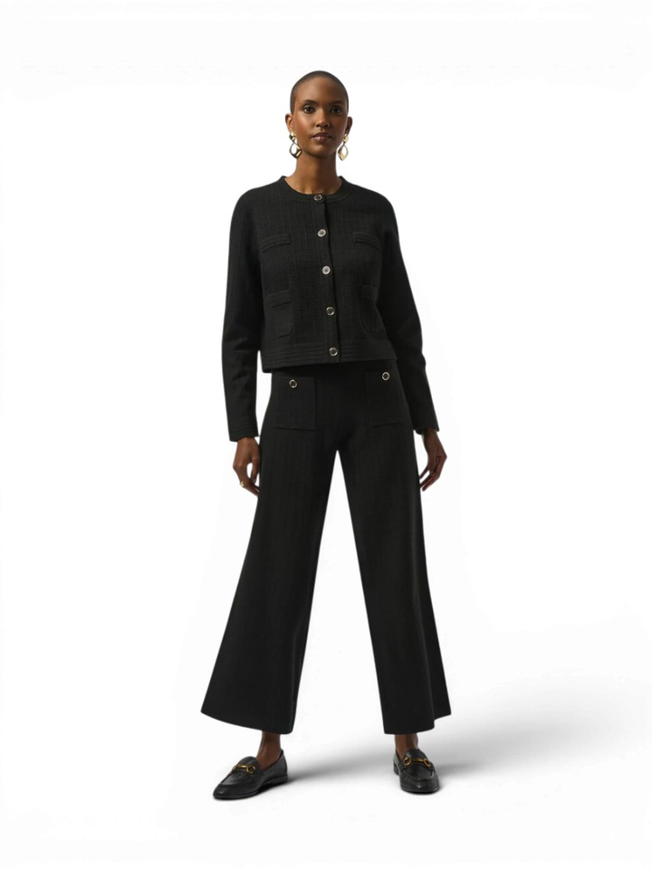 Zwarte losse broek