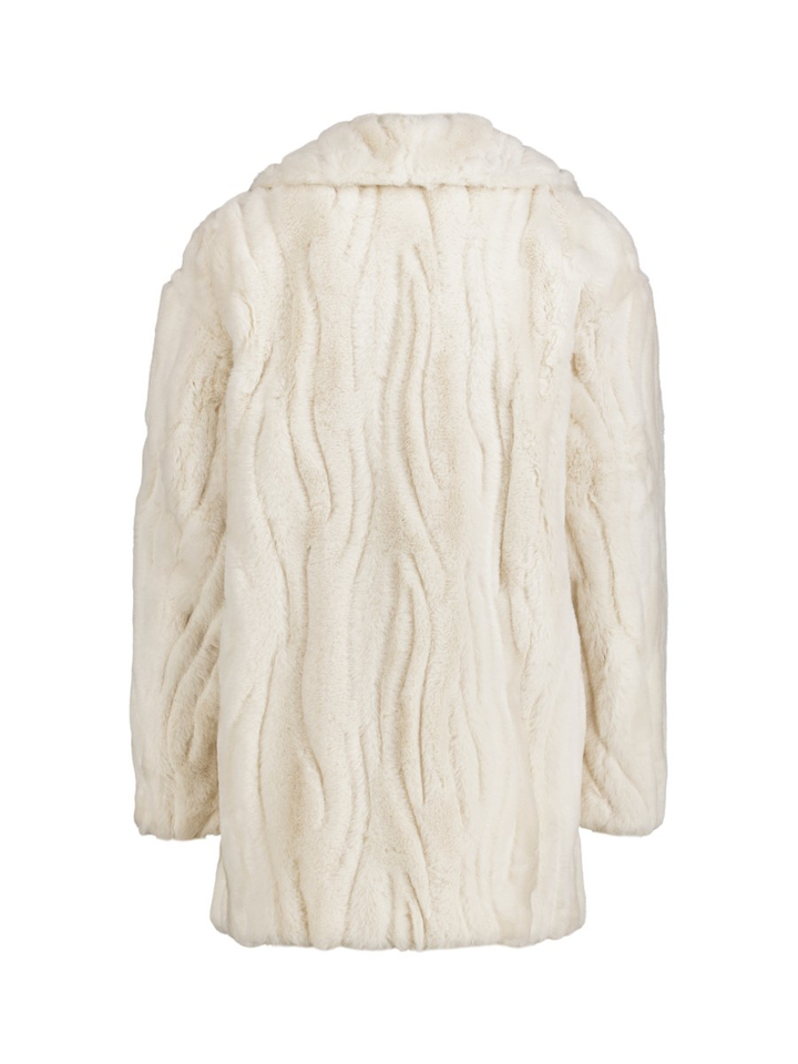 Beige jas in imitatiebond Joseph Ribkoff