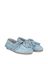 Lichtblauwe boat loafers met franjes Posa 