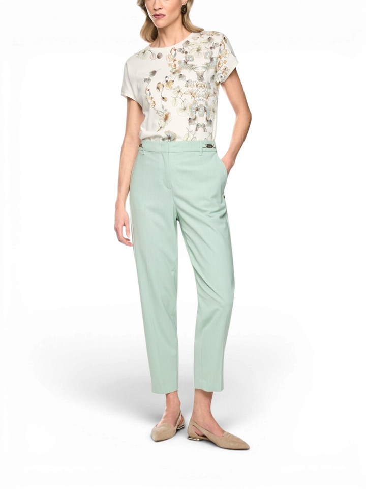 Witte T-shirt met opdruk Marccain