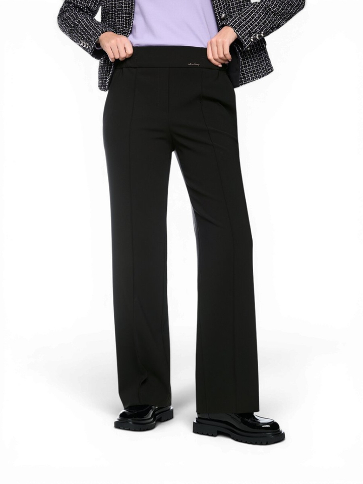 Zwarte broek met elastiek Marccain 