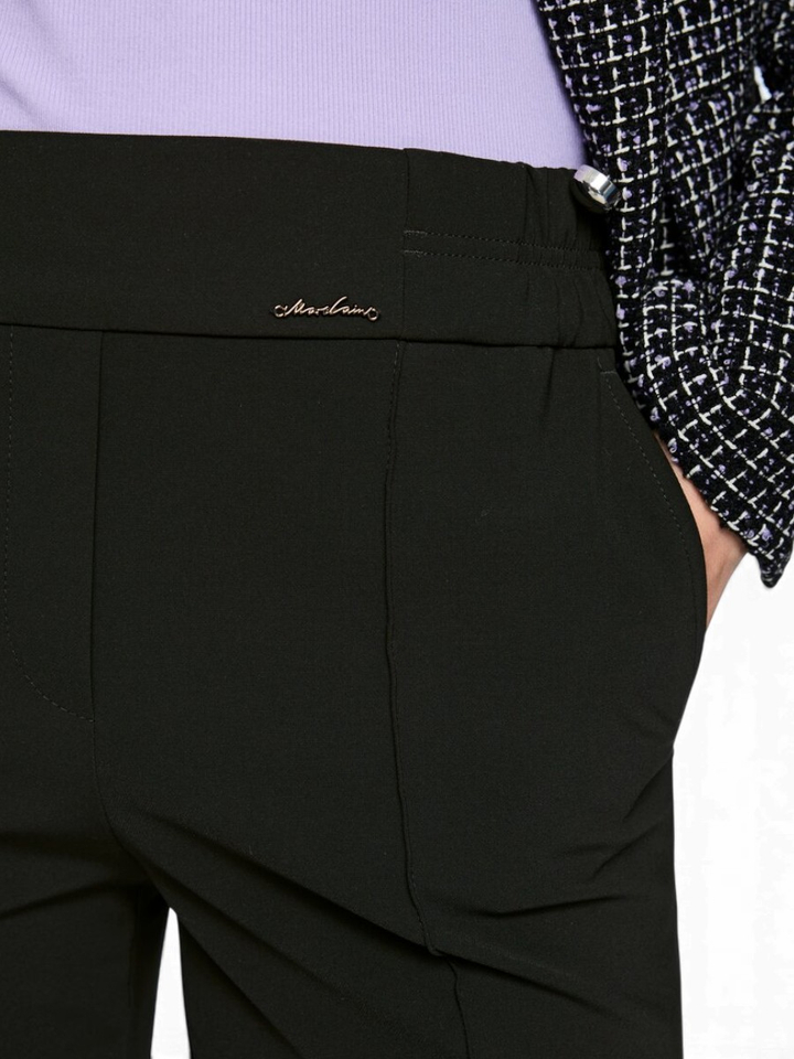 Zwarte broek met elastiek Marccain 