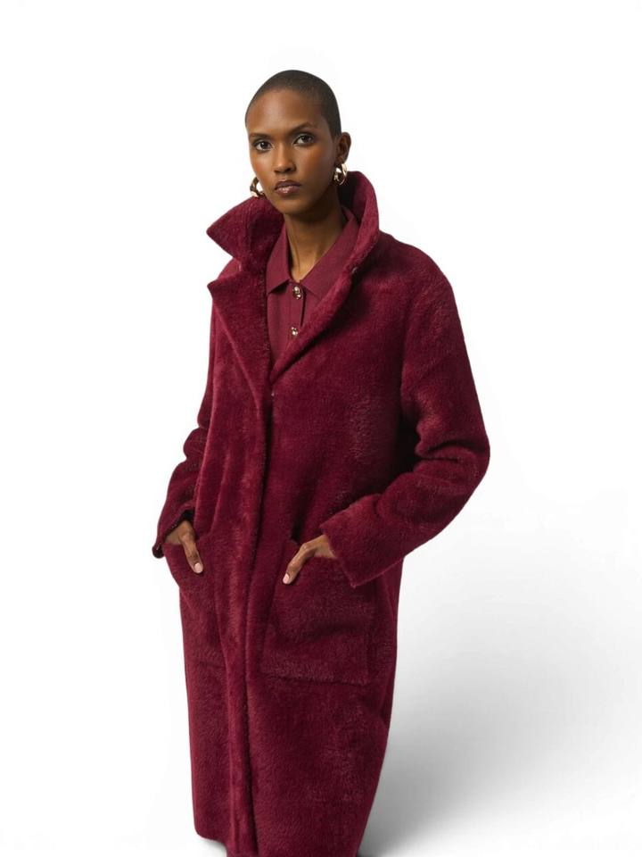 Bordeaux kleurige jas Joseph Ribkoff