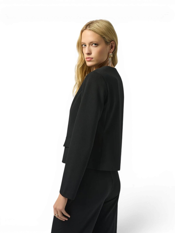 Zwarte korte geklede blazer Joseph Ribkoff 