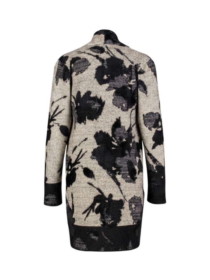 Beige cardigan met print Joseph Ribkoff