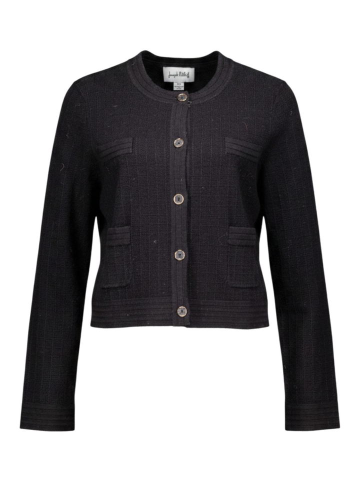 Zwarte cardigan met knopen Joseph Ribkoff 