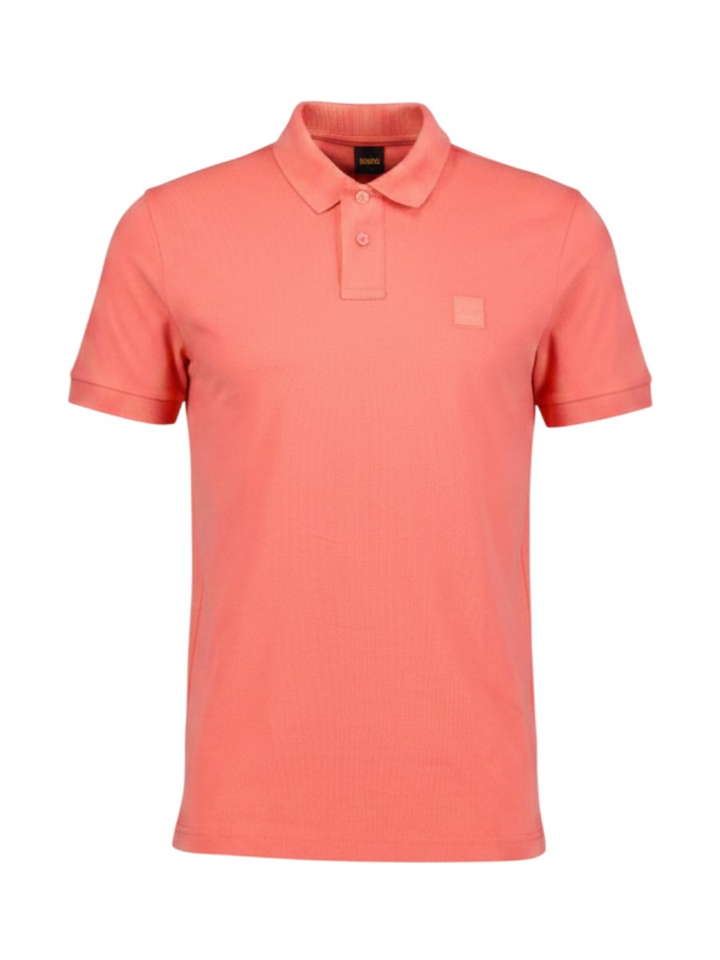 Donkerroze polo Hugo Boss 