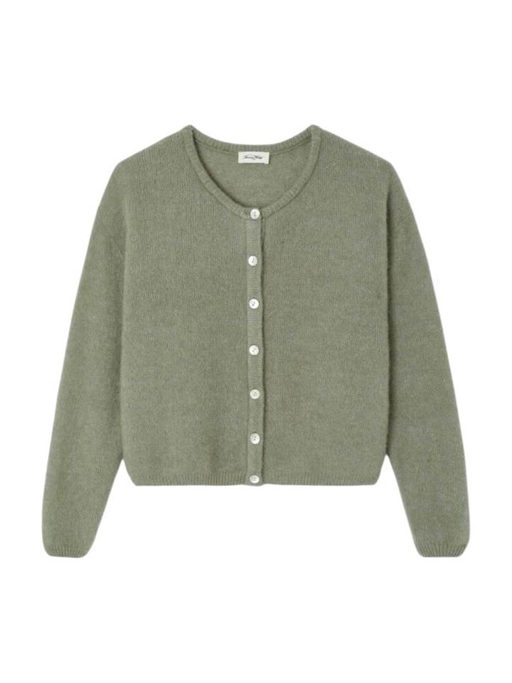 Kaki groene cardigan American Vintage 