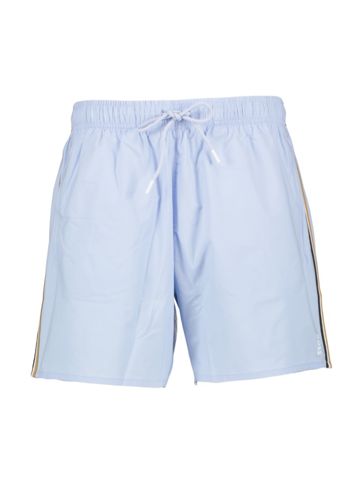 Lichtblauwe zwemshort Hugo Boss 