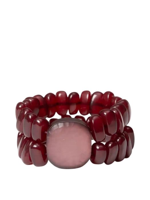 Bordeaux armband Iron Laurence Delvallez