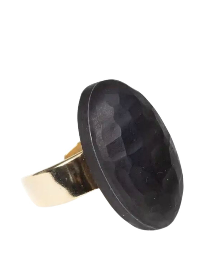Blauwe ring Core Laurence Delvallez