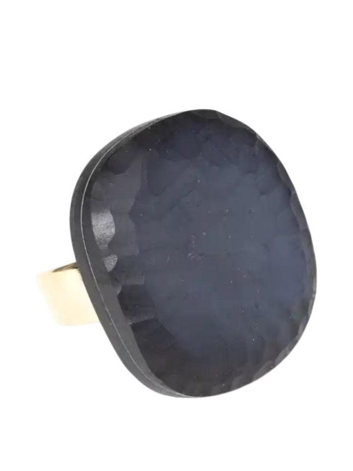 Blauwe ring Edge Laurence Delvallez