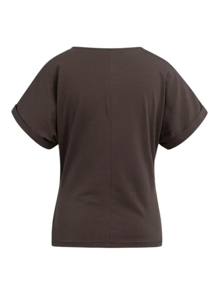 Donkerbruine T -shirt Yaya