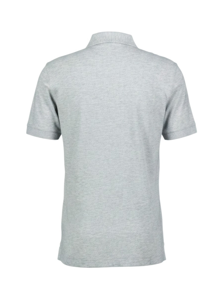 Lichtgrijze polo Hugo Boss 