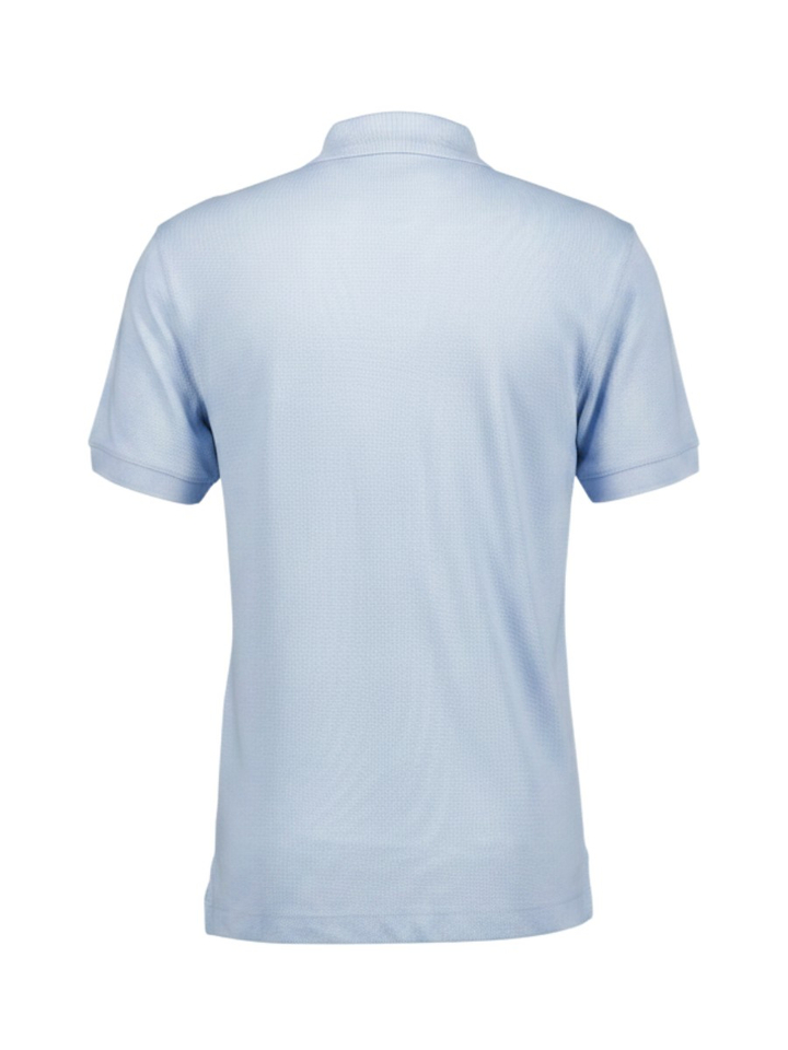 Lichtblauw katoenen polo Hugo Boss