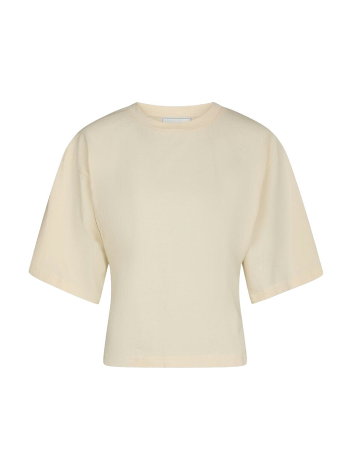 Gele t-shirt met ronde hals Neo Noir 