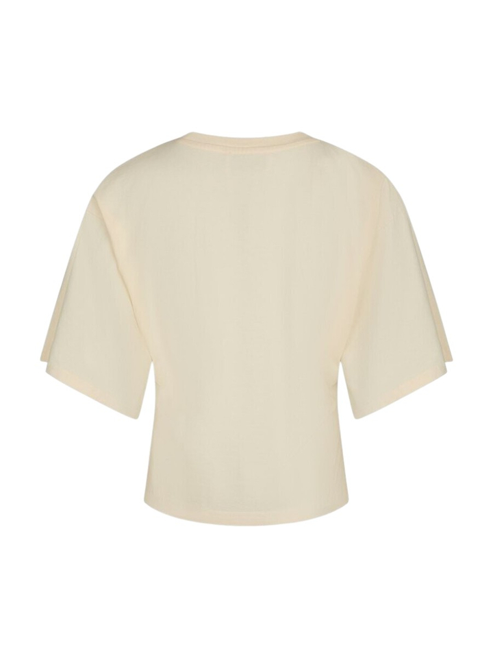 Gele t-shirt met ronde hals Neo Noir 