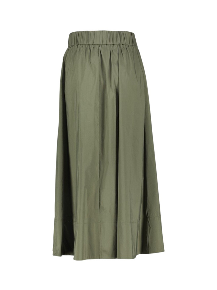 Groene halflange rok Yara Neo Noir