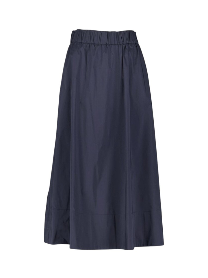 Donkerblauwe katoenen rok Neo Noir