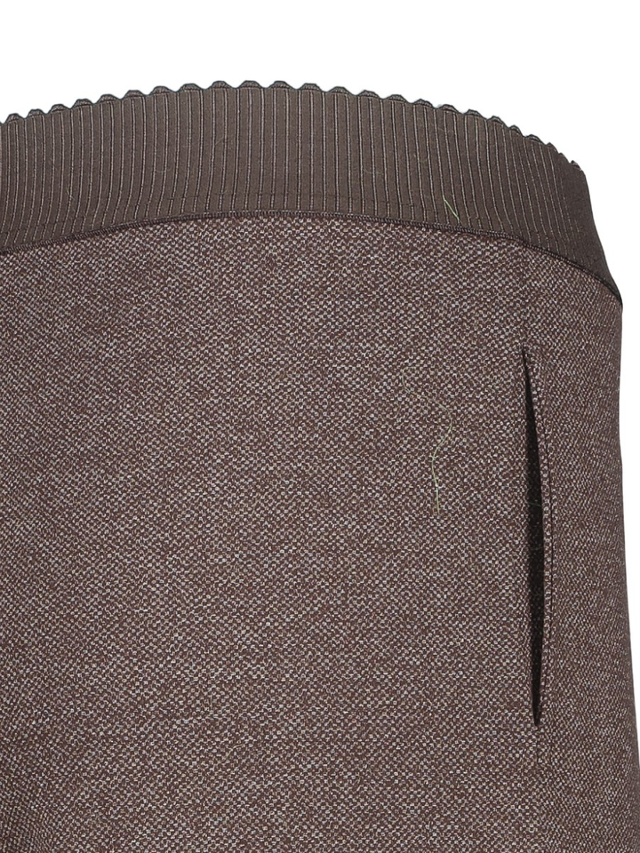 Bruine losvallende broek Vitony Vila