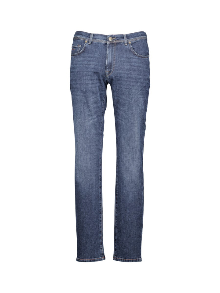 Blauwe slim fit jeans Roy Zilton