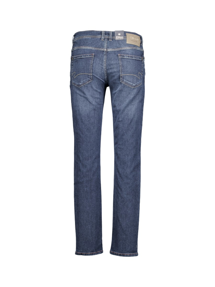 Blauwe slim fit jeans Roy Zilton