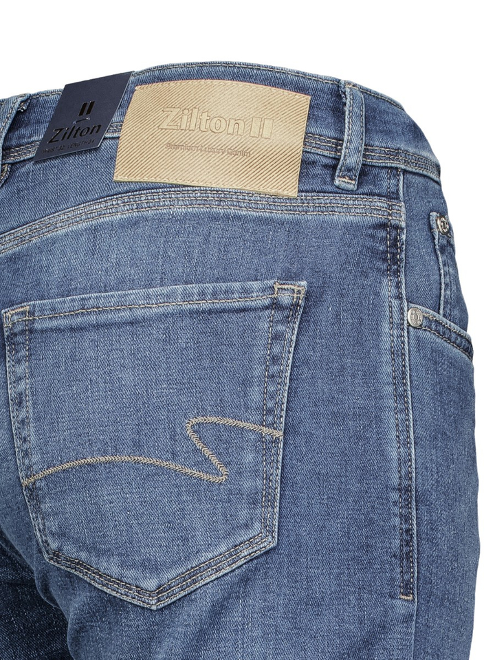 Donkerblauwe jeans Rodger Zilton 
