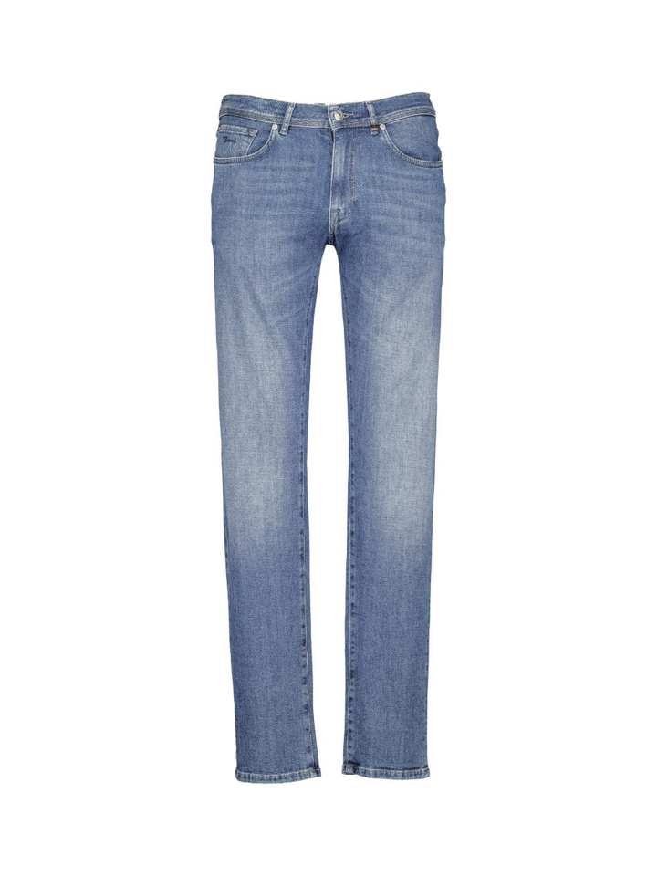 Blauwe regular fit jeans Rodger Zilton