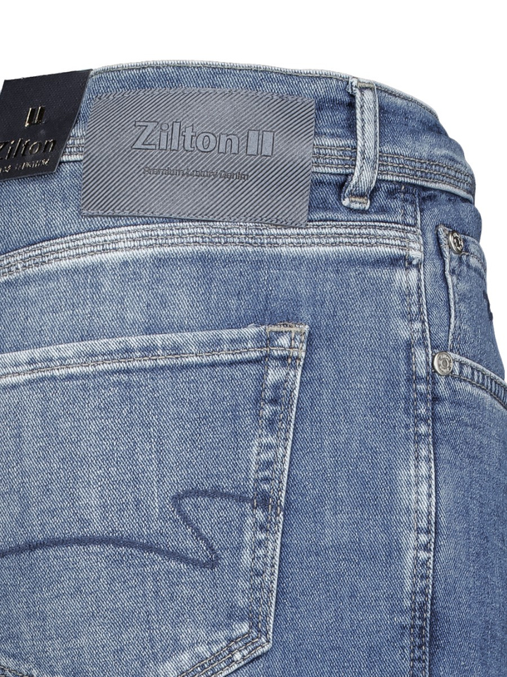 Blauwe regular fit jeans Rodger Zilton