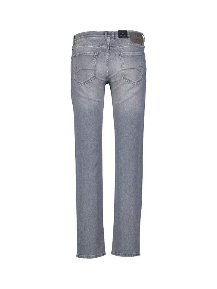 Grijze jeans regular fit Roger Zilton