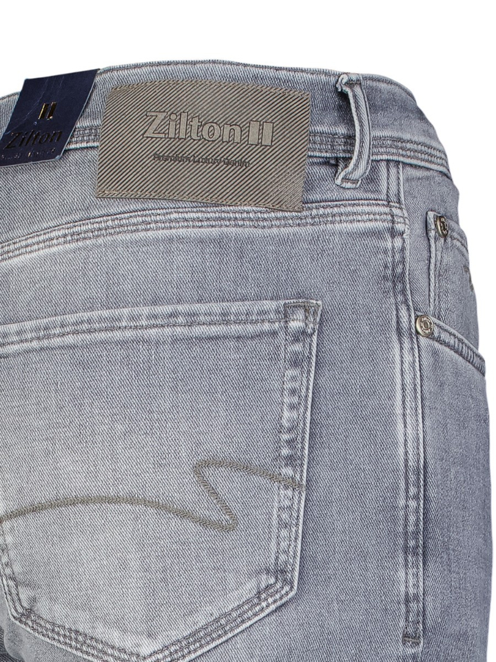 Grijze jeans regular fit Roger Zilton