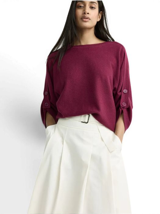 Bordeaux wollen trui Augustina Xandres