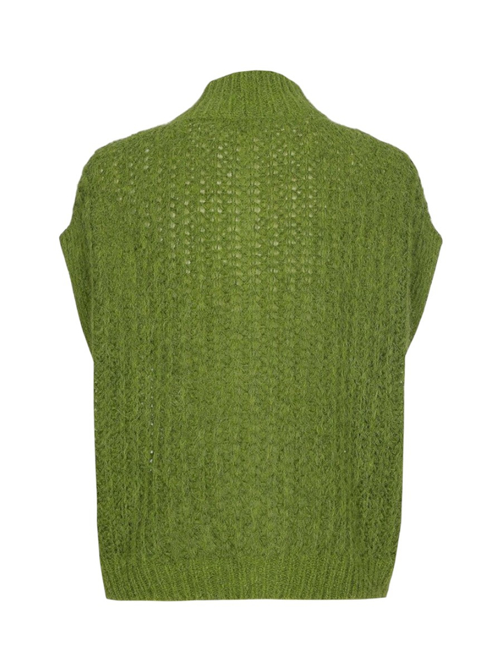 Groene wollen cardigan Brumellia Xandres