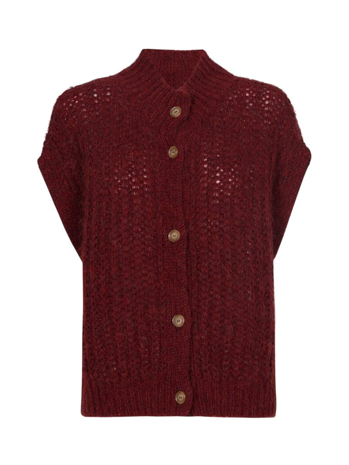Bordeaux cardigan Brumellia Xandres