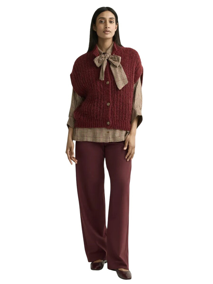 Bordeaux cardigan Brumellia Xandres