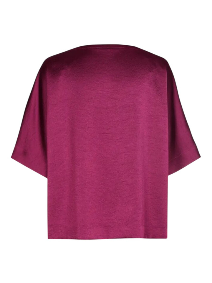 Paarse bloes met detail aan de hals Hettie Xandres