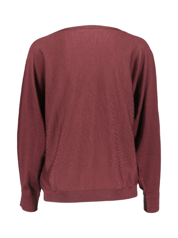 Bordeaux pull van merinowol Zhor Xandres