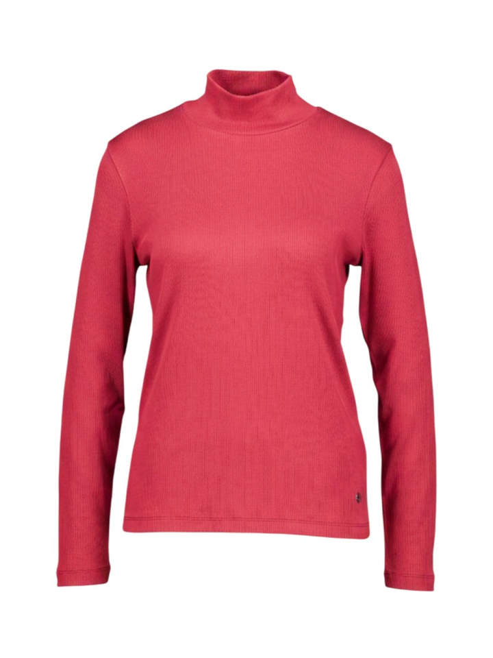 Roze geribbelde T-shirt Fainna Xandres 