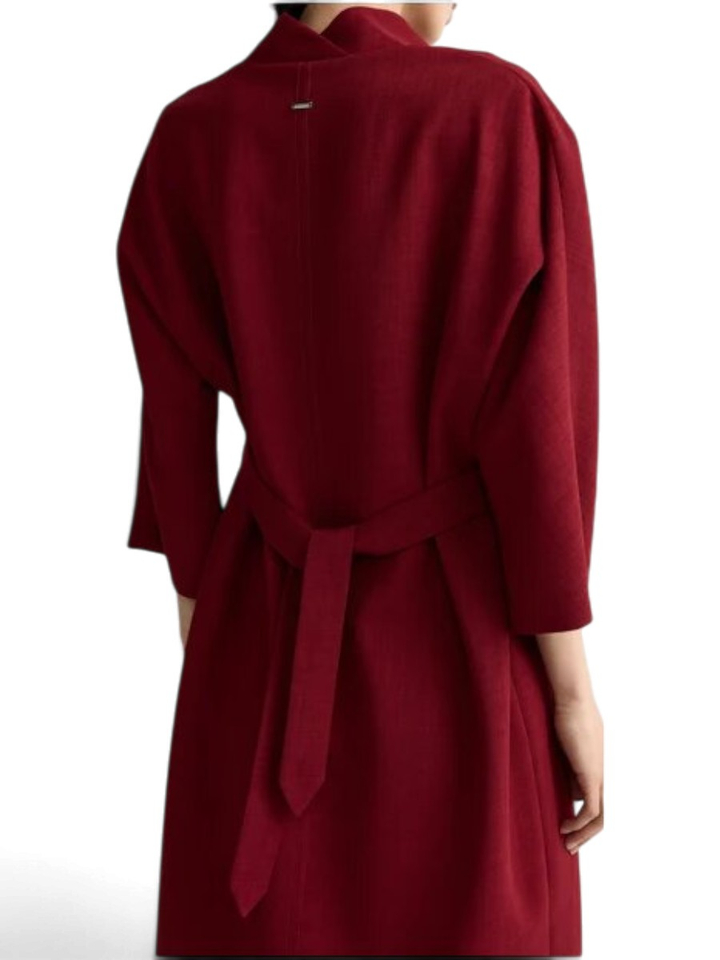 Rood kleed met lint detail Kiliano Xandres