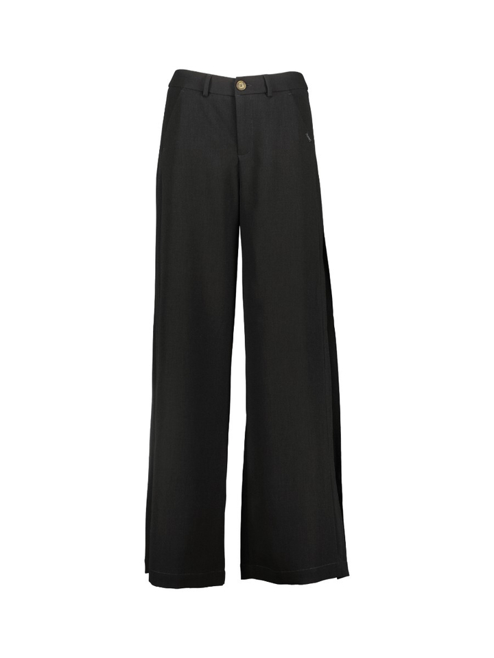 Zwarte wijde broek Patrizie Xandres