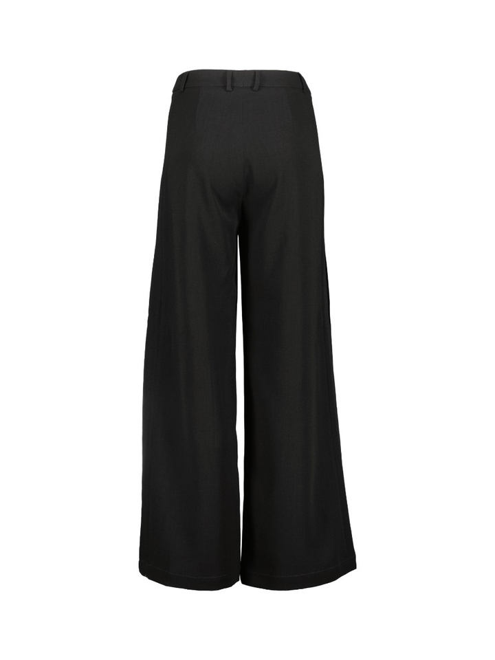 Zwarte wijde broek Patrizie Xandres