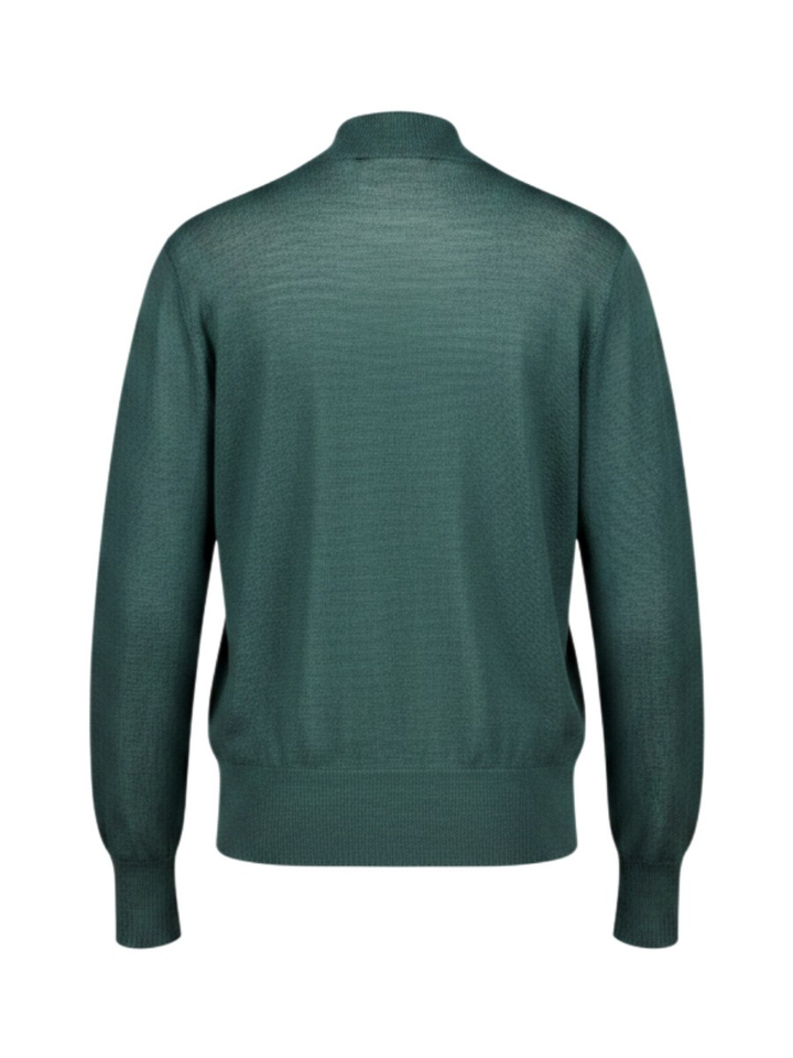 Groene coltrui van merinowol Galega Xandres 