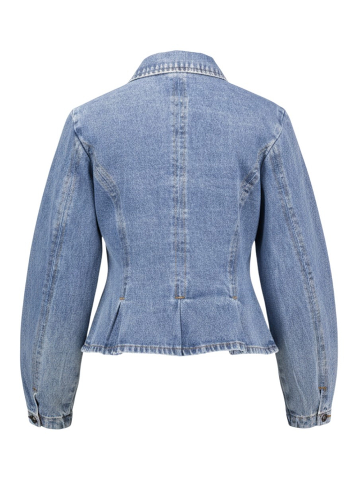 Blauwe denim jas Rivora Neo Noir