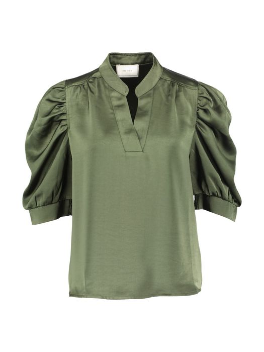 Groene bloes korte mouw Roella Neo Noir