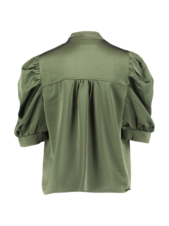Groene bloes korte mouw Roella Neo Noir 