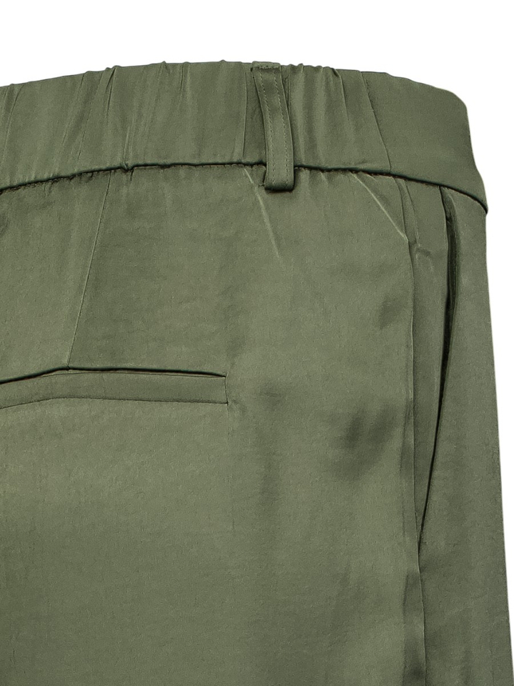 Groene glanzende broek EMMET Neo Noir