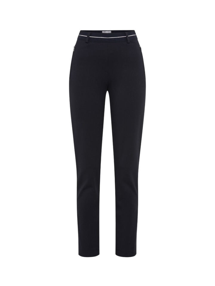 Blauwe broek slim fit Lillyth Raphaela By Brax