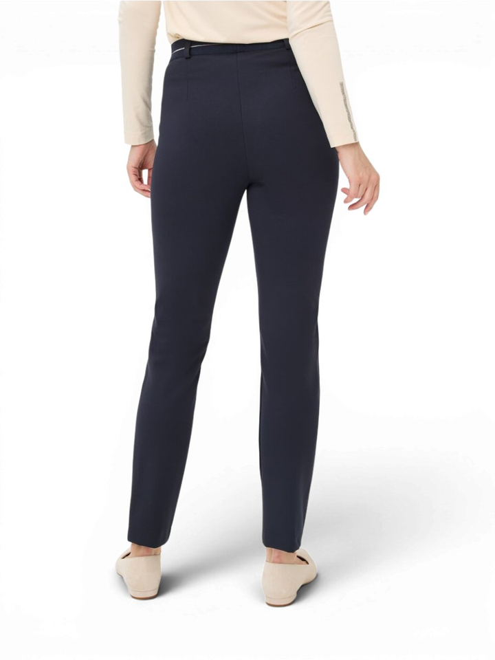Blauwe broek slim fit Lillyth Raphaela By Brax