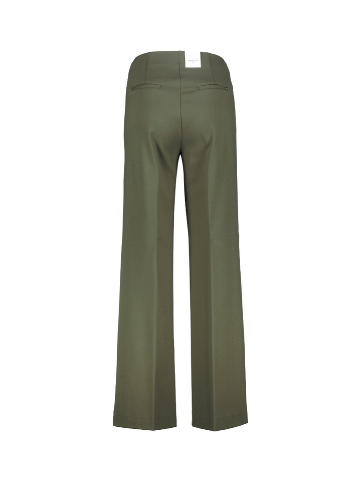 Groene broek flared Lillyth Flared Raphaela By Brax
